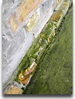 Mauer vorher